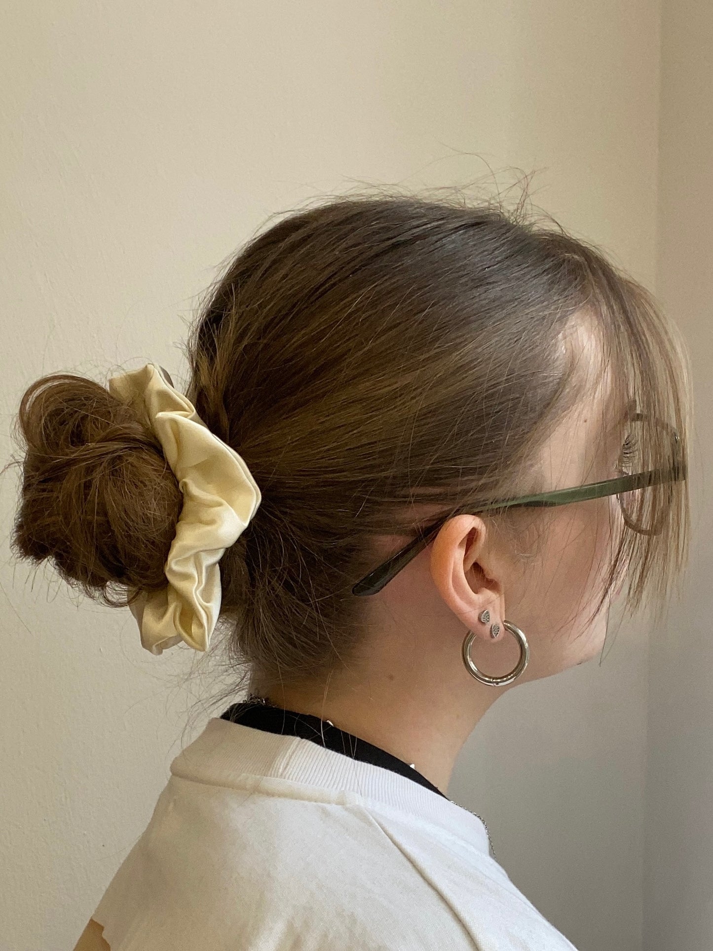 Jedwabna gumka do włosów (3.5cm)