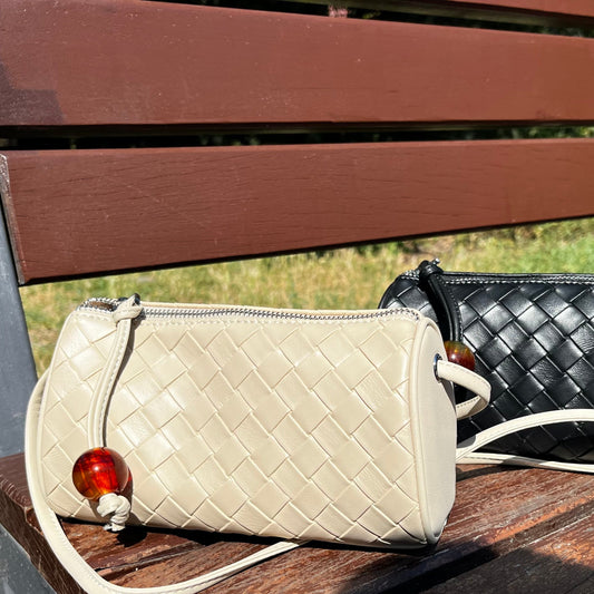 Torebka Cylinder beżowa