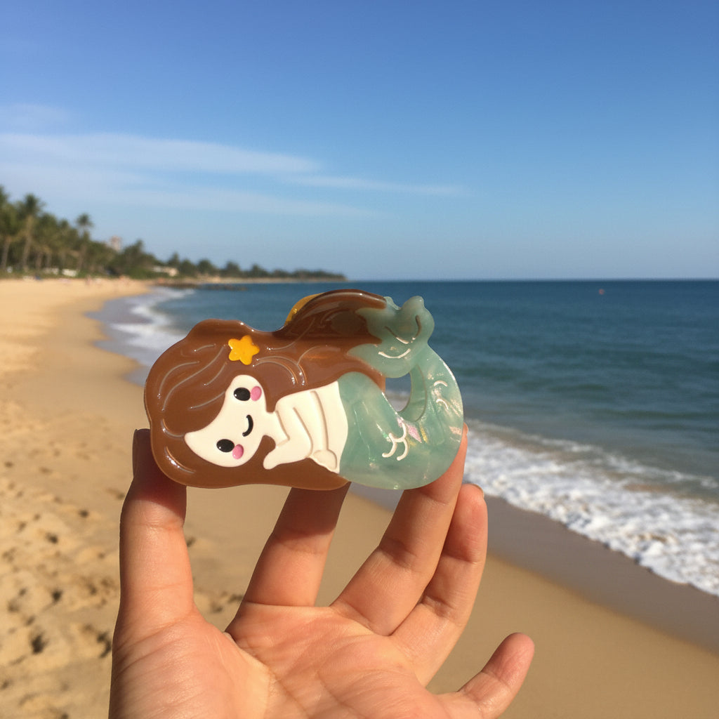 Klamra do włosów Syrenka