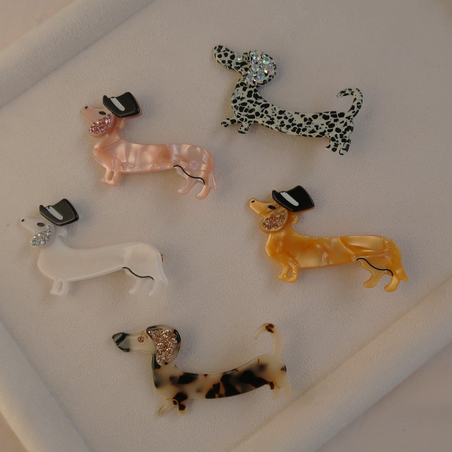 Spinka do włosów Pudel