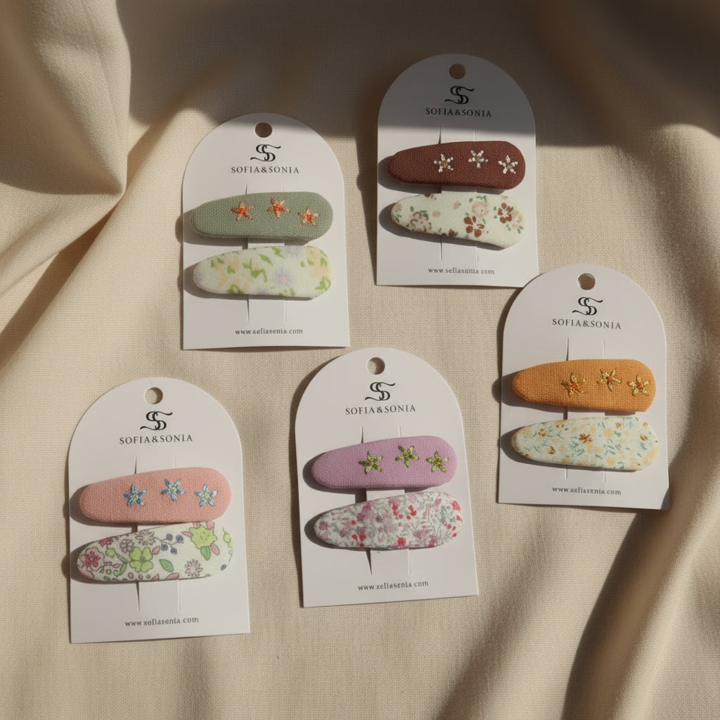 Spinka do włosów Haft