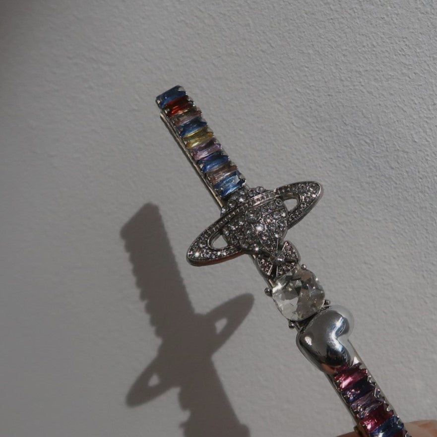 Spinka do włosów Saturn