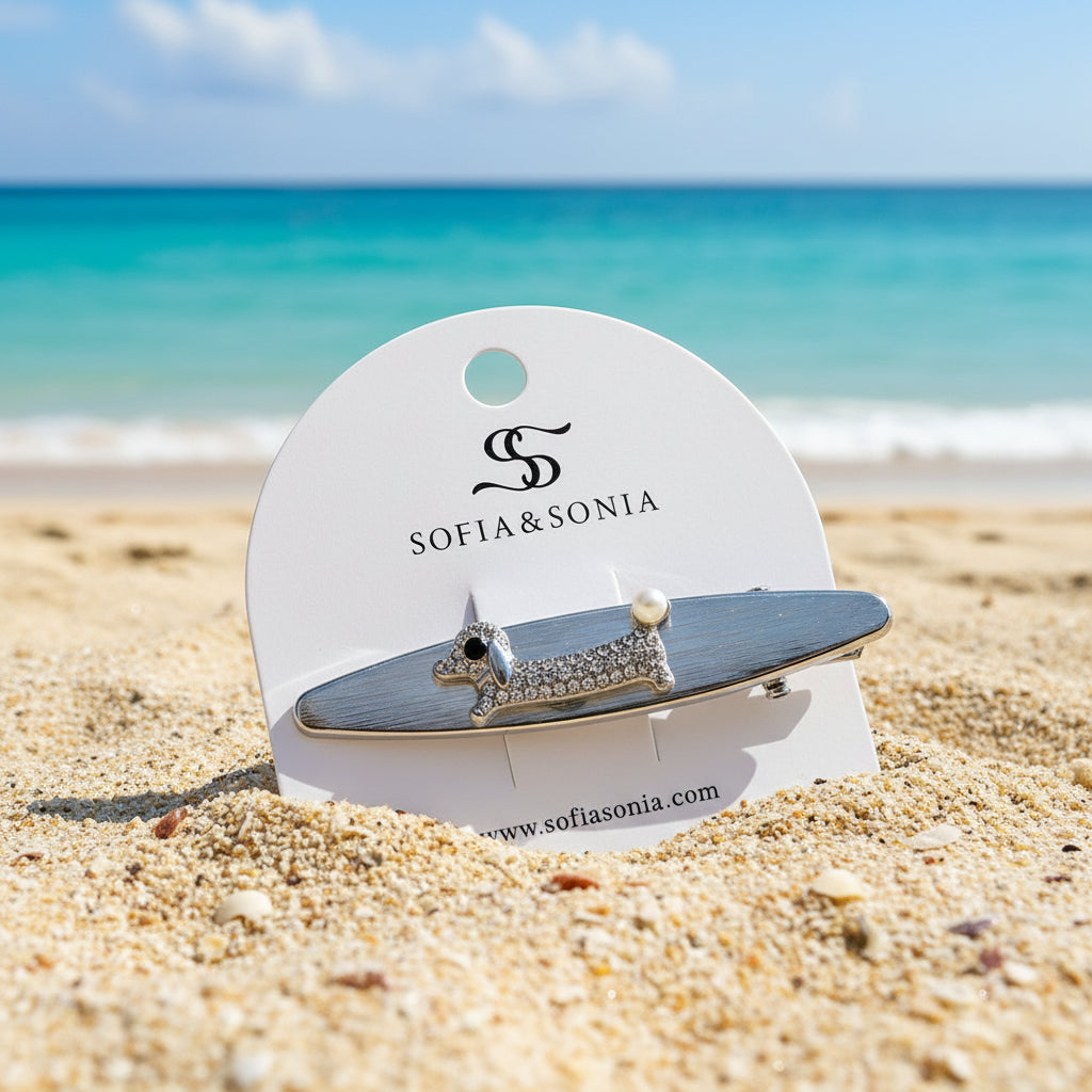 Spinka do włosów metalowa