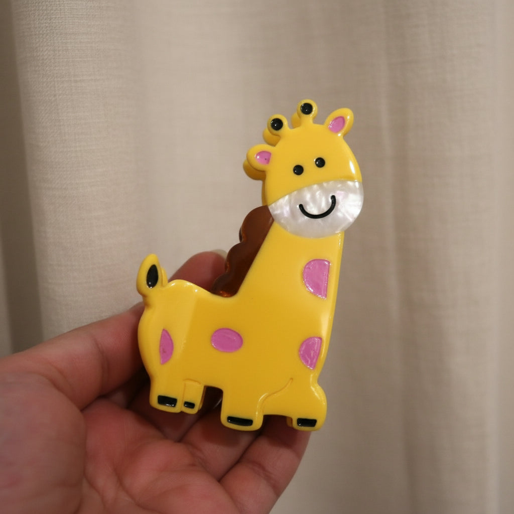 Klamra do włosów Żyrafa