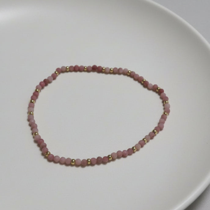 Bransoletka na gumce Turmalin