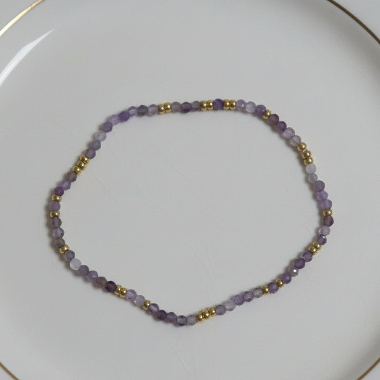 Bransoletka na gumce Turmalin