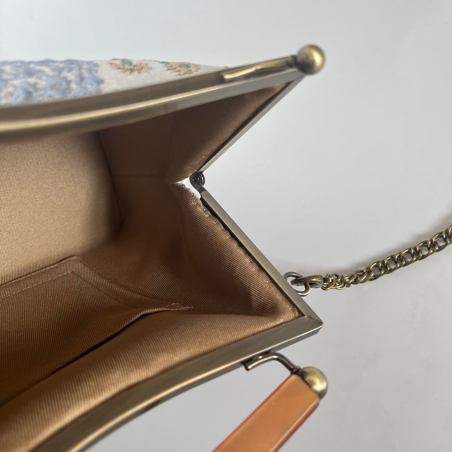 Torebka żakardowa Kwiatki