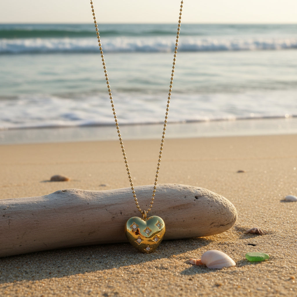 Naszyjnik serduszko