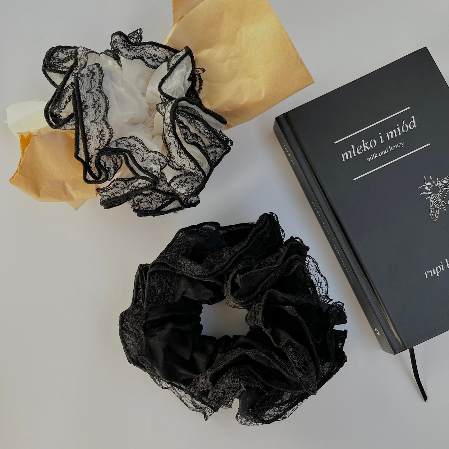 Duża gumka do włosów Tiul