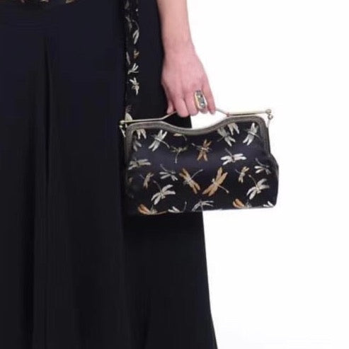 Torebka jedwabna Fruwające Ważki